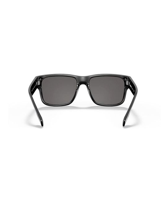 Burberry Black Be4358 Knight 300187 Sunglasses Injected Squared Normal for men