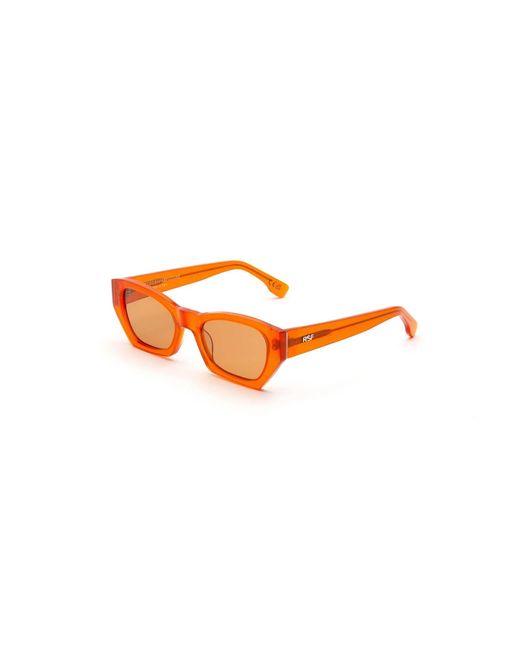 Retrosuperfuture Orange Gcj Amata Estate Mandarino Sunglasses Acetate Squared