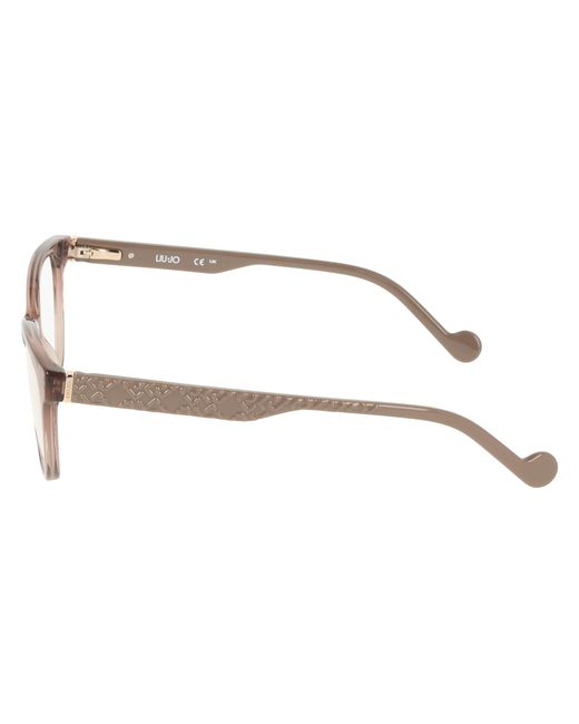 Liu Jo Black Lj2758 218 Optical Frames Bio-Inject Transparent Cat Eye Normal