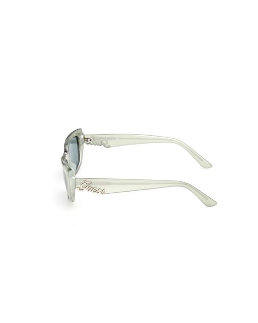 Guess Green Gu00306 95N Sunglasses Injected Squared Normal