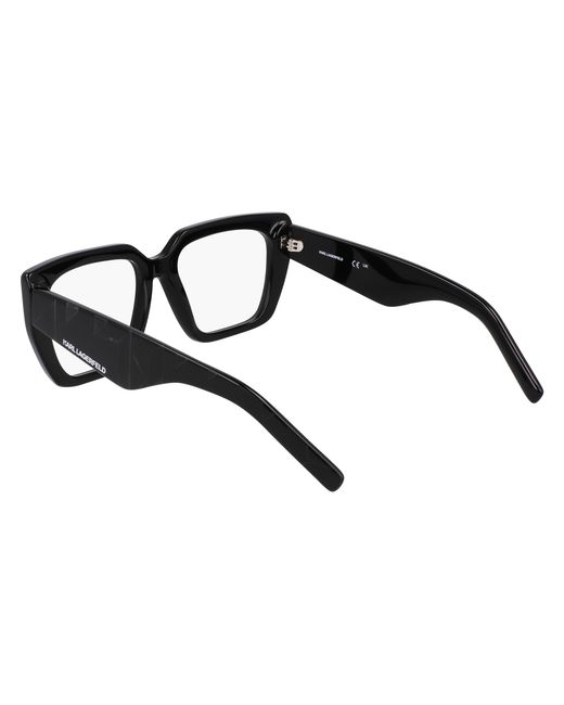 Karl Lagerfeld Black Kl6159 001 Optical Frames Acetate Squared Normal Normal
