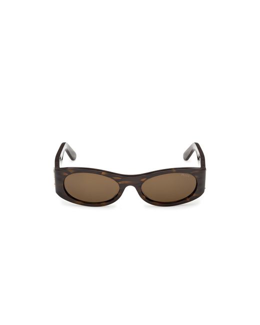 Emilio Pucci Black Ep0243 56E Sunglasses Acetate Mask Normal
