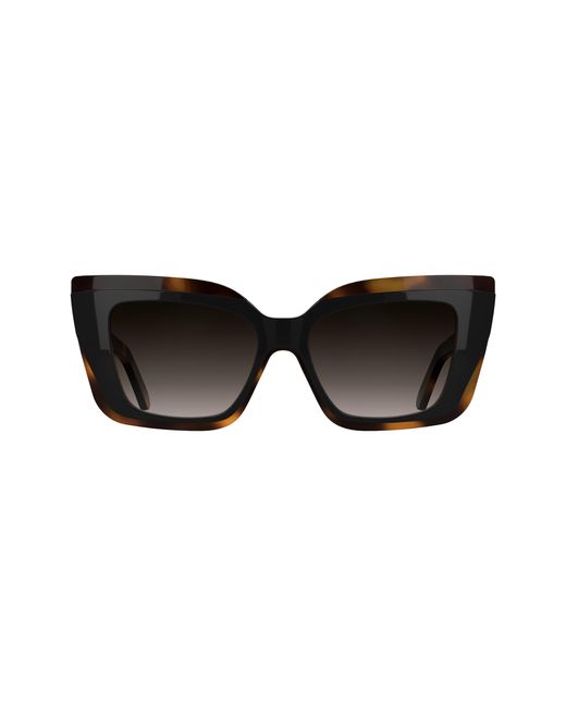 Karl Lagerfeld Black Kl6204S 017 Sunglasses Acetate Squared Normal