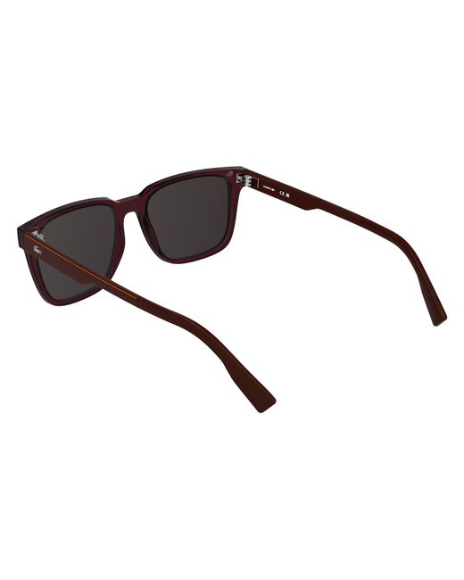Lacoste Black L6077S 601 Sunglasses Bio-Inject Squared Normal for men