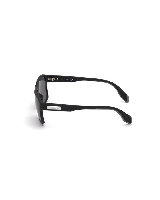 Adidas Black Or0039 02A Sunglasses Injected Geometric Normal for men