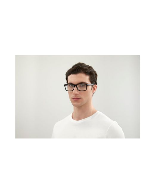 Gucci Black Gg0692O 004 Optical Frames Acetate Transparent Squared for men