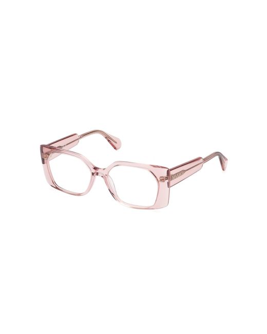 MAX&Co. Black Mo5168 072 Optical Frames Acetate Squared Normal