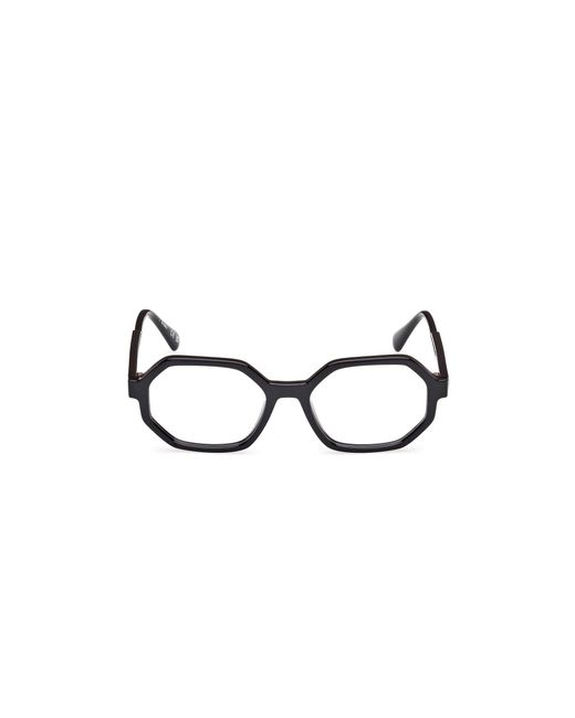 MAX&Co. Black Mo5174 001 Optical Frames Injected Geometric Normal
