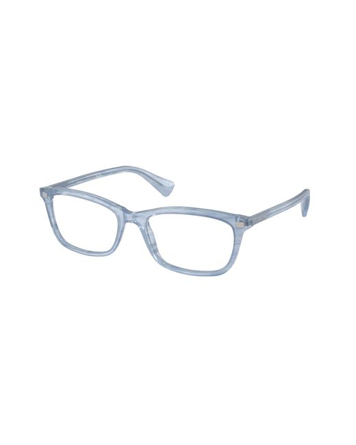 Ralph Lauren Black Ra7089 6156 Optical Frames Acetate Transparent Squared Normal