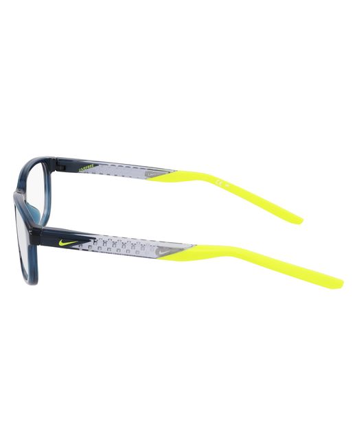 Nike Black 7277 412 Optical Frames Bio-Inject Squared Normal for men