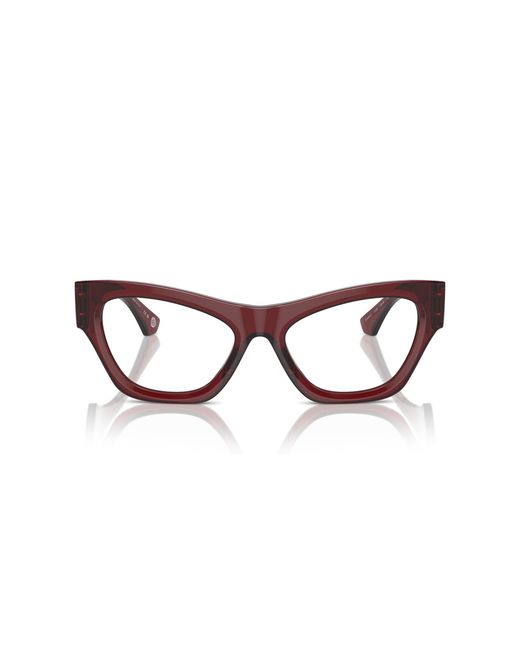 Burberry Black Be2405U 4128 Optical Frames Acetate Transparent Cat Eye Normal