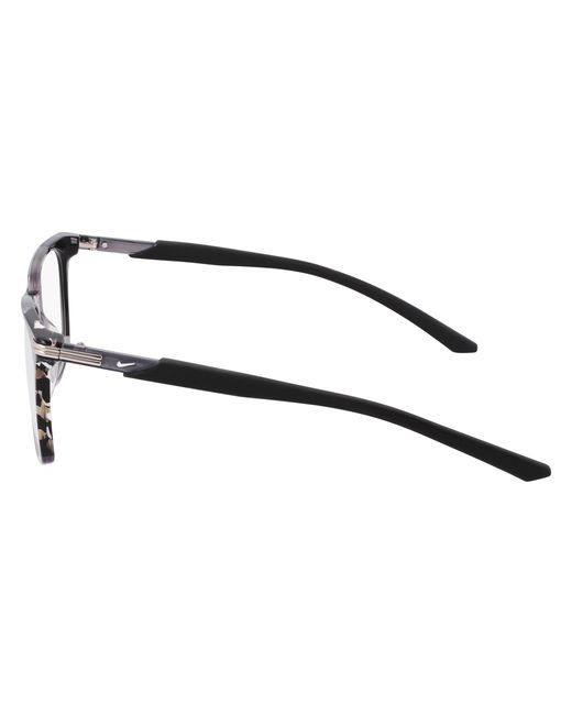 Nike Black 7310 021 Optical Frames Acetate Squared Normal