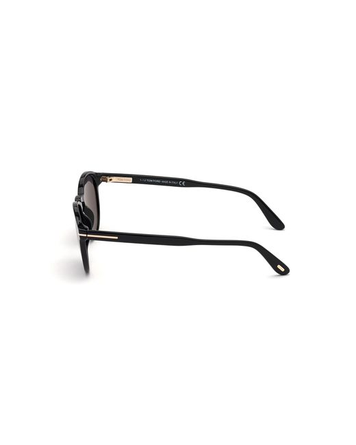 Tom Ford Black Ft0834 Dante 01A Sunglasses Acetate Round Normal for men