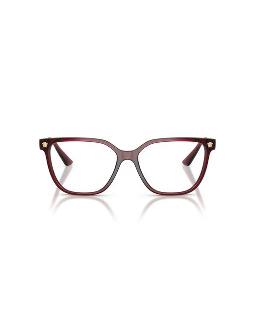 Versace Black Ve3388U Gb1 Optical Frames Injected Transparent Squared Normal