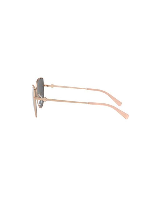Michael Kors Black Mk1062 La Paz 11086G Sunglasses Metal Cat Eye Mirror