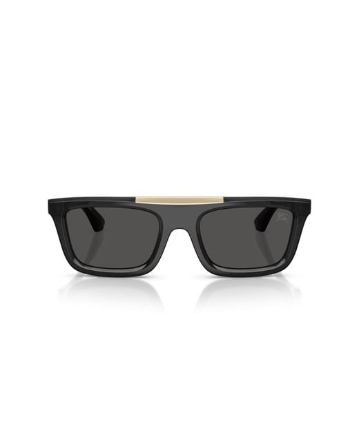 Burberry Black Be4451U 411287 Sunglasses Injected Squared Normal for men