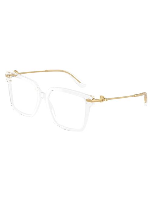 Dolce & Gabbana Black Dg3397 3133 Optical Frames Acetate Squared Normal