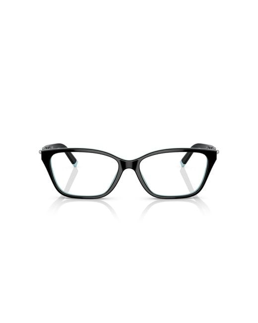 Tiffany & Co Black Tf2229 8055 Optical Frames Acetate Squared