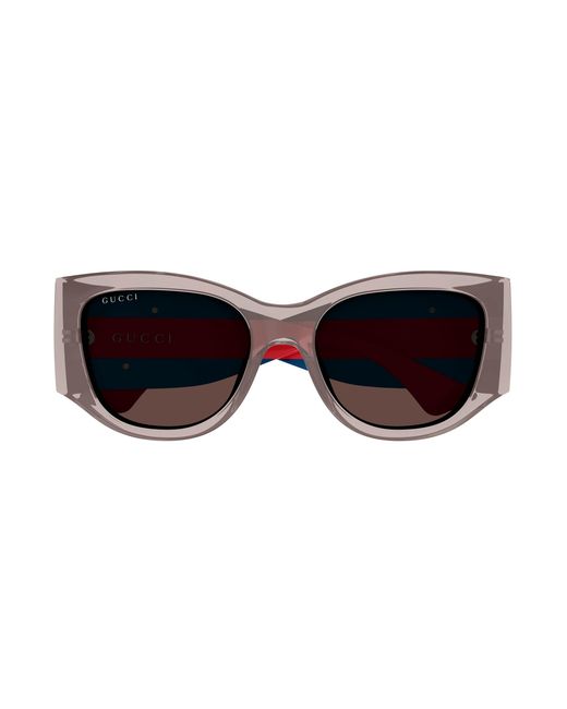Gucci Black Gg2115S 005 Sunglasses Acetate Cat Eye