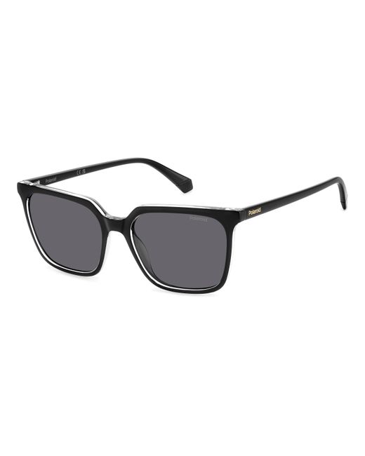 Polaroid Black Pld 4163/S 7C5/M9 Sunglasses Polycarbonate Squared Polarized