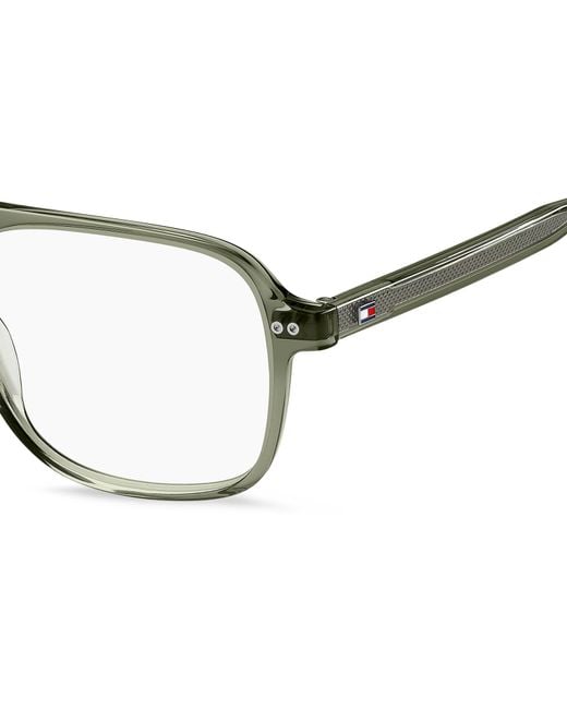 Tommy Hilfiger Black Th 2188 1Ed Optical Frames Acetate Squared Normal for men
