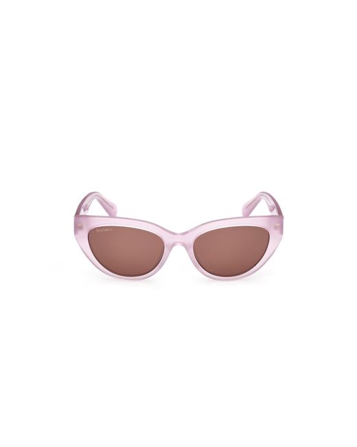 MAX&Co. Red Mo0127 72E Sunglasses Acetate Cat Eye Normal