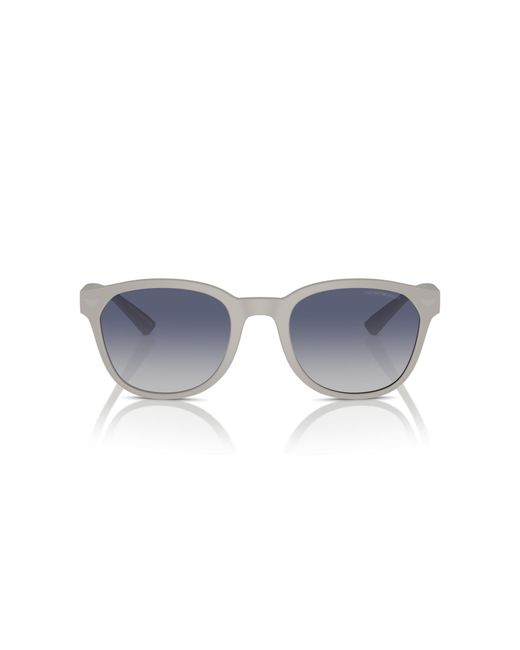 Emporio Armani Black Ea4225U 610087 Sunglasses Injected Pantos Normal Shaded for men