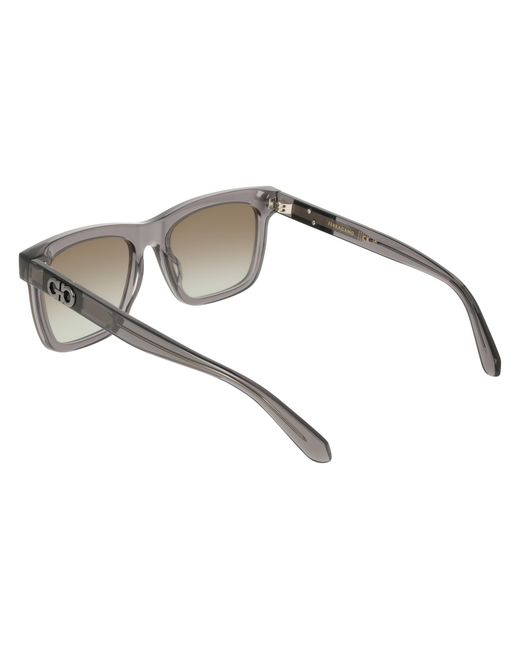 Ferragamo Black Sf2113S 020 Sunglasses Acetate Squared Normal for men