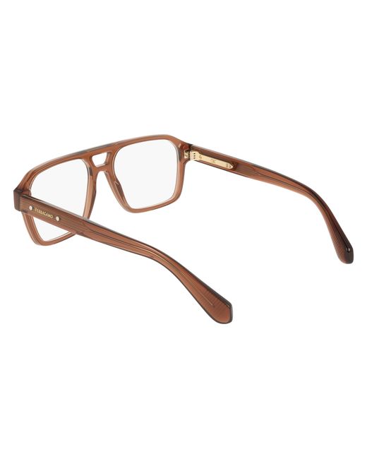 Ferragamo Black Sf3085 232 Optical Frames Acetate Squared Normal for men