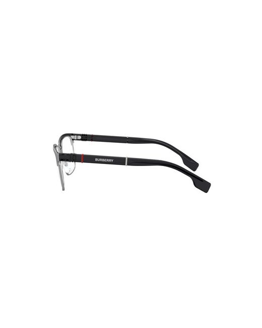 Burberry Black Be1348 1008 Optical Frames Metal Squared for men