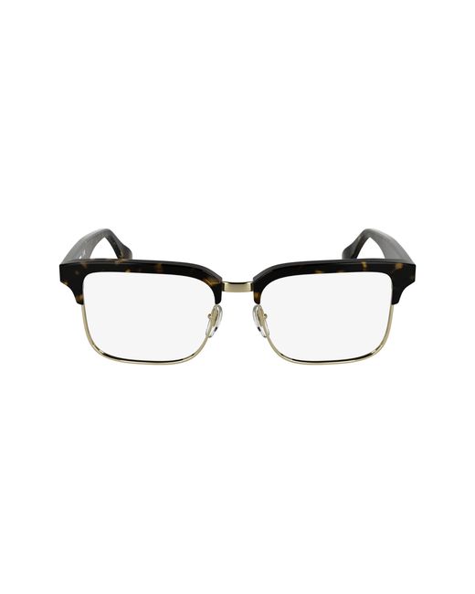 Karl Lagerfeld Black Kl6202 242 Optical Frames Metal Squared Normal for men