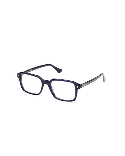 Web Black We5463 092 Optical Frames Acetate Squared Normal for men