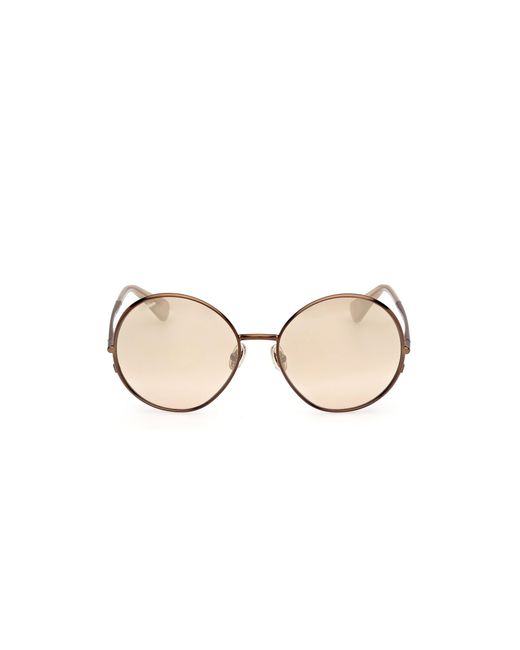Max Mara Black Mm0191 38L Sunglasses Metal Roviex Round Photochromic