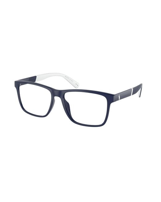 Polo Ralph Lauren Black Ph2257U L5620 Optical Frames Injected Squared for men