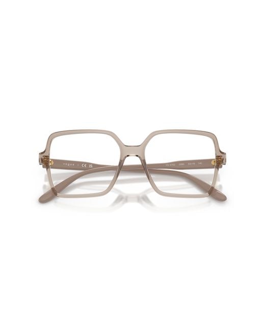 Vogue Eyewear Black Vo5702 2990 Optical Frames Nylon Transparent Squared Normal