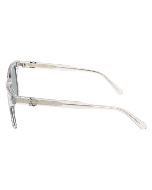 Ferragamo Black Sf2086Se 020 Sunglasses Acetate Squared Normal for men