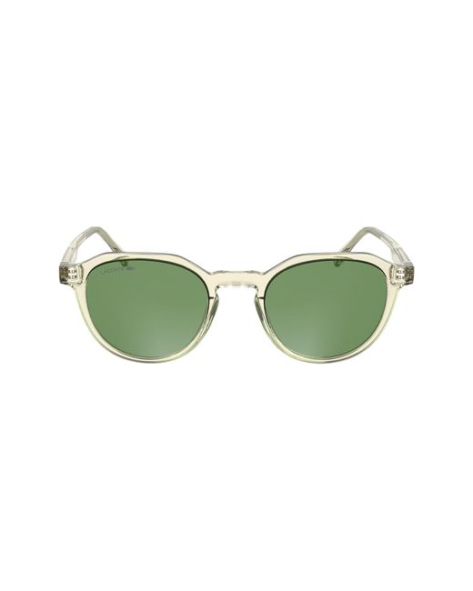 Lacoste Black L6052S 750 Sunglasses Bio-Inject Squared Normal for men