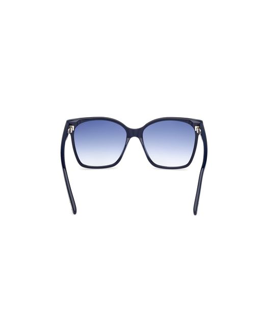 Tom Ford Black Ft1312 Iris-02 90W Sunglasses Acetate Butterfly Normal