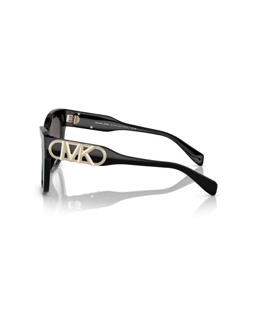 Michael Kors Black Mk2182U Empire Square 30058G Sunglasses Acetate Butterfly Normal Shaded