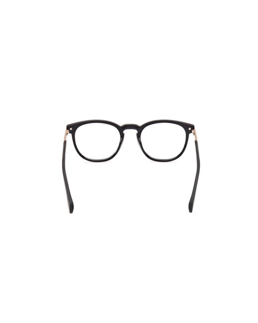 Adidas Black Or5083 052 Optical Frames Injected Round Normal for men