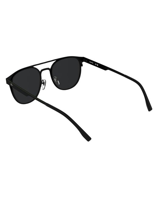 Lacoste Black L275S 002 Sunglasses Metal Round Normal