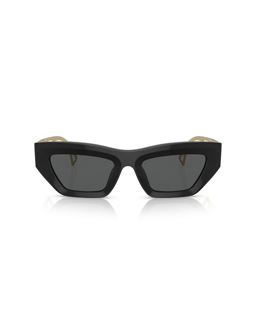 Versace Black Ve4432U Gb1/87 Sunglasses Acetate Geometric Normal