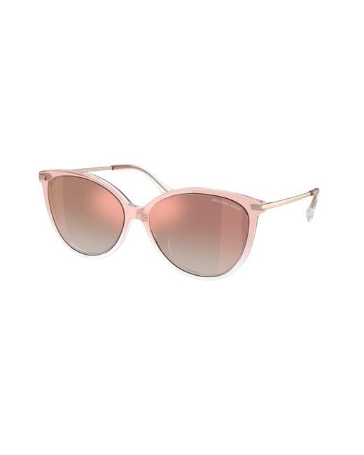 Michael Kors Black Mk2184U Dupont 32556F Sunglasses Injected Cat Eye Normal Shaded