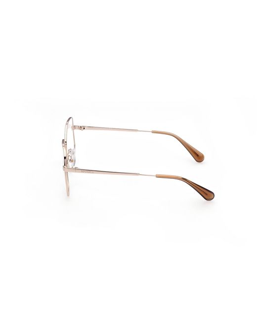 MAX&Co. Black Mo5037 028 Optical Frames Metal Geometric Normal