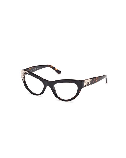 Guess Black Gm50036 052 Optical Frames Acetate Cat Eye Normal