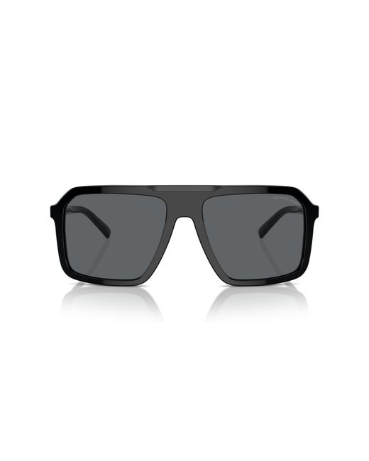 Michael Kors Black Mk2218U Murren 300587 Sunglasses Acetate Squared Normal for men