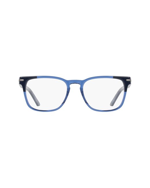 Nike Black 7180 427 Optical Frames Acetate Squared Normal