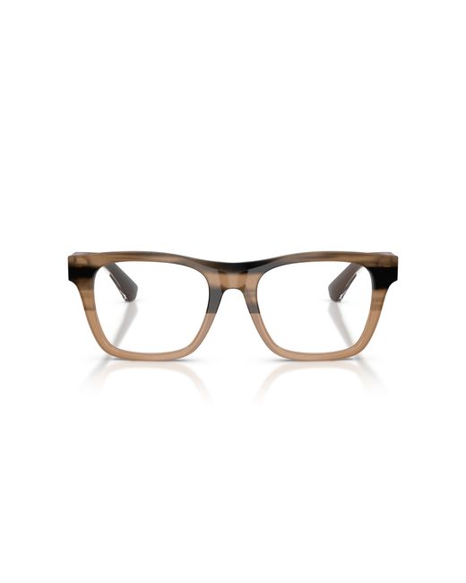Burberry Black Be2445 4207 Optical Frames Acetate Squared Normal for men