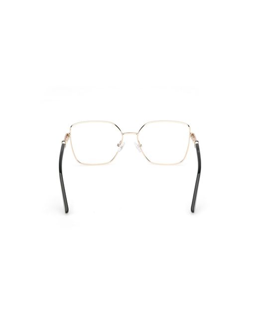 Guess Black Gu50313 096 Optical Frames Metal Squared Normal