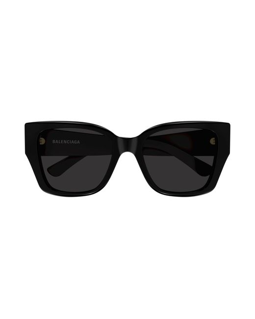 Balenciaga Black Bb0474S 001 Sunglasses Acetate Butterfly